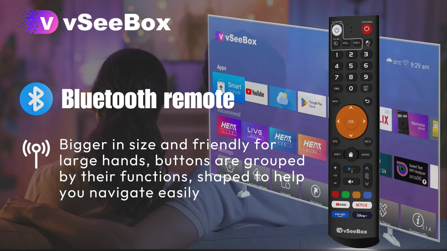 vSeeBox V3 Plus vs 2023 V3 Pro：New LIVE Ultra App!