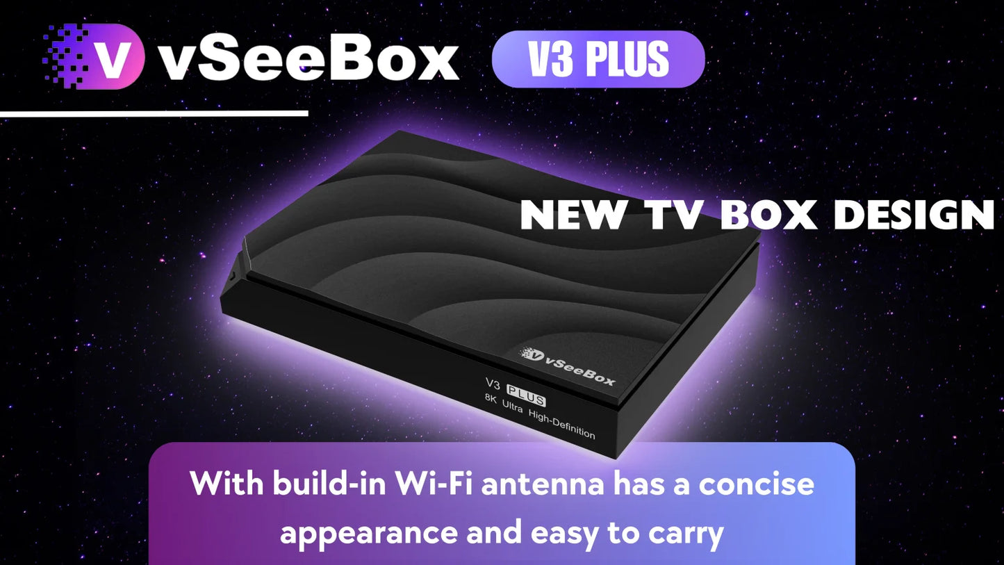 vSeeBox V3 Plus vs 2023 V3 Pro：New LIVE Ultra App!