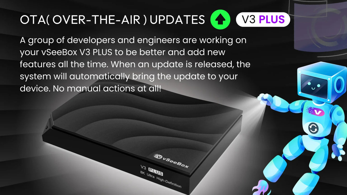 vSeeBox V3 Plus vs 2023 V3 Pro：New LIVE Ultra App!